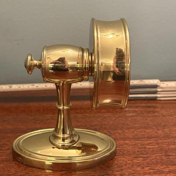 Ralph Lauren Home Brass Wall Mounted Cup Holders Engraved RALPH LAUREN - Picture 6 of 15